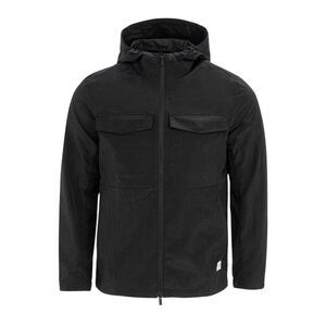 Firetrap Mens Windproof Reflective Jacket / Black